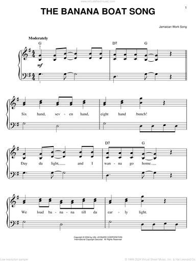 The Banana Boat Song (Day-O)