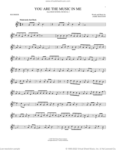You Are The Music In Me (from High School Musical 2)