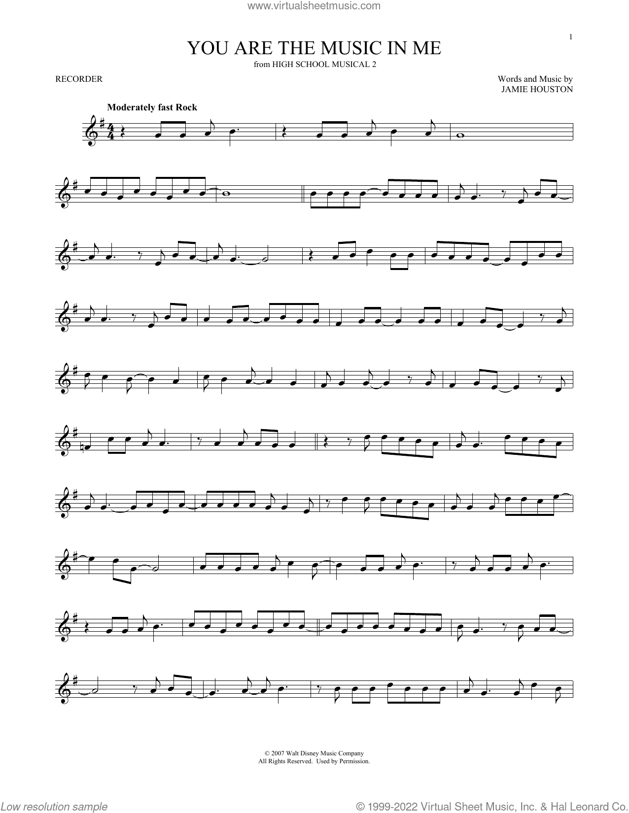 You Are The Music In Me (from High School Musical 2)