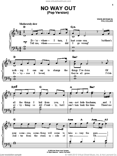 No Way Out (Pop Version)