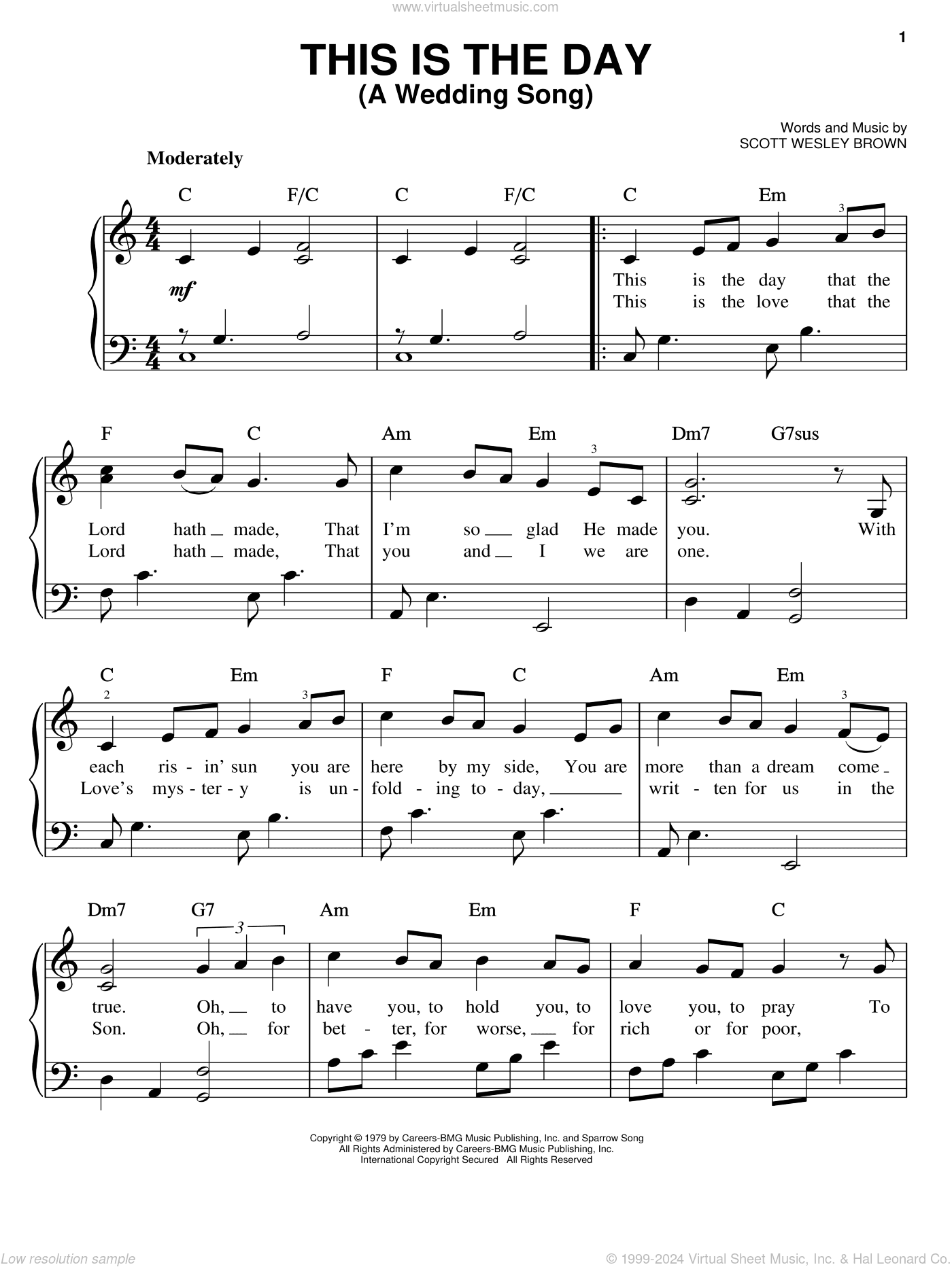 This Is The Day (A Wedding Song)