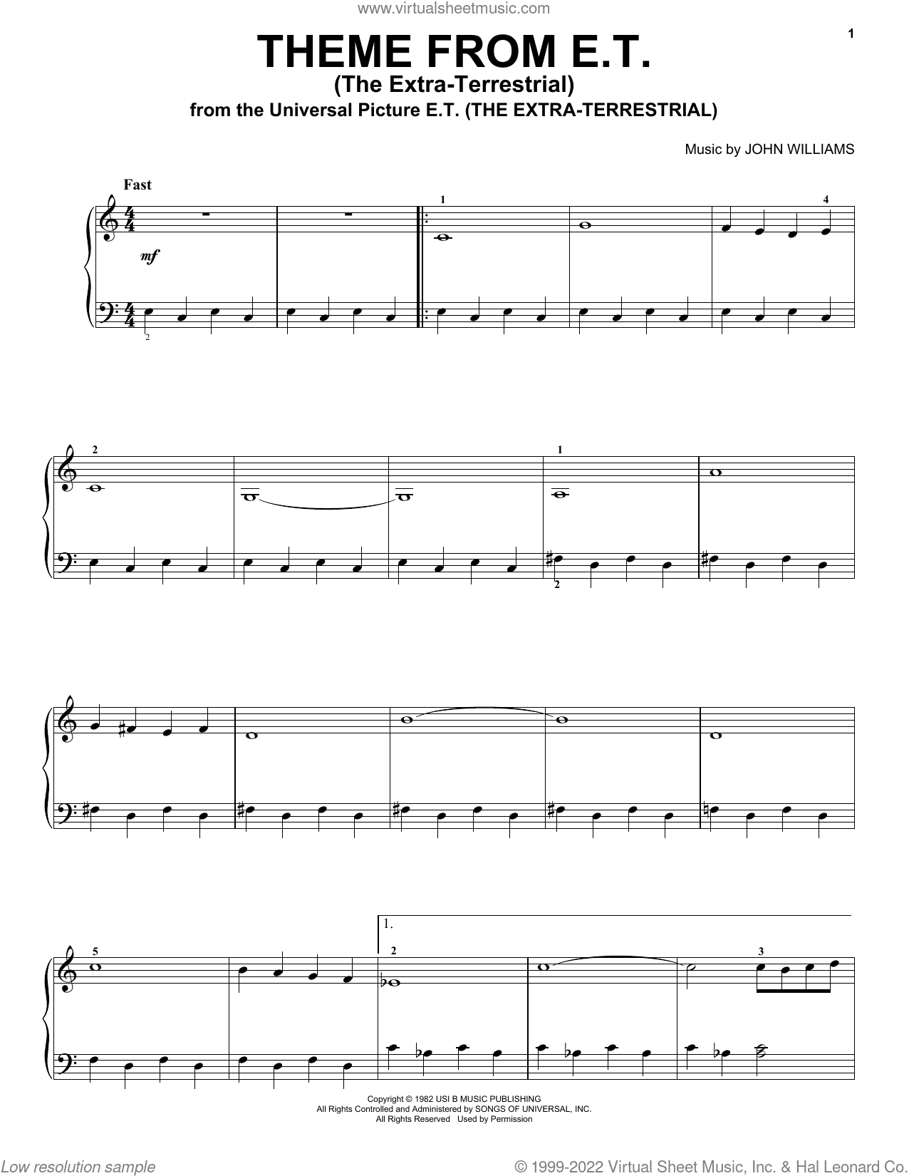 Theme From E.T. (The Extra-Terrestrial)