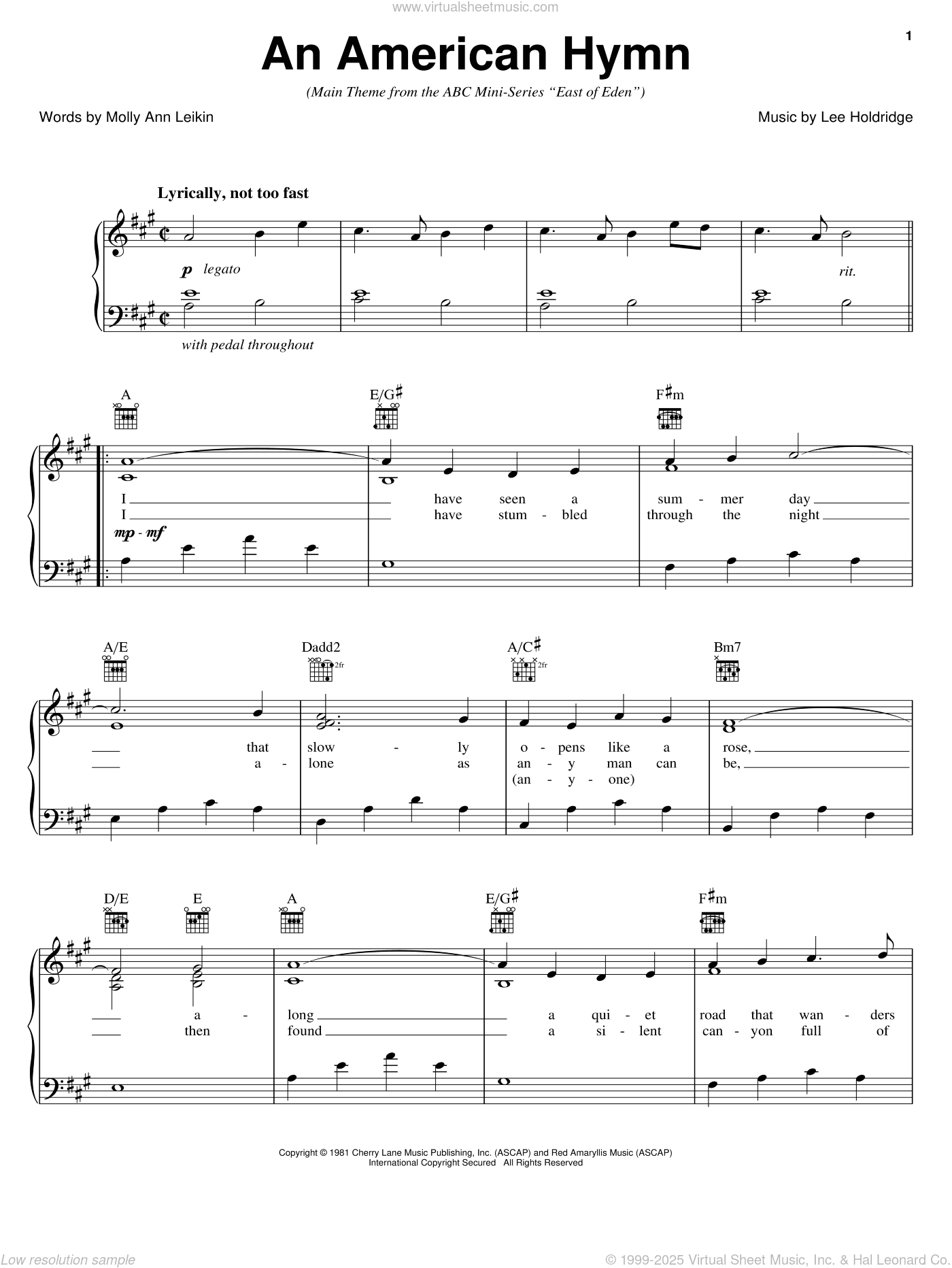 An American Hymn