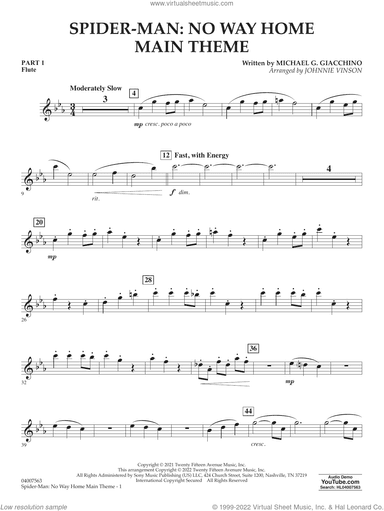 Spider-Man: No Way Home Main Theme (arr. Vinson)