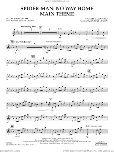 Spider-Man: No Way Home Main Theme (arr. Vinson)