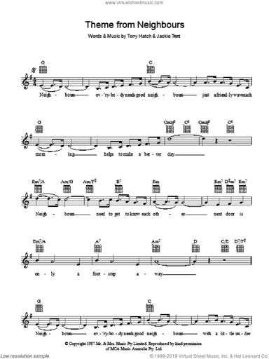 Theme From Neighbours