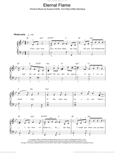 Eternal Flame, (easy)