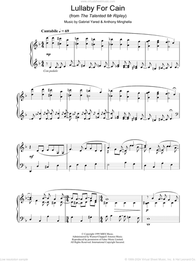Lullaby For Cain