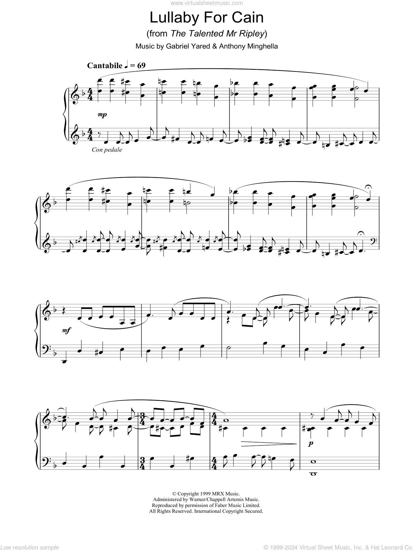 Lullaby For Cain