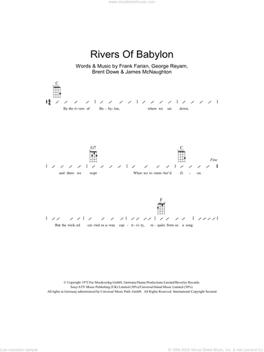 Rivers Of Babylon