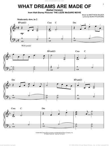What Dreams Are Made Of (Ballad Version) (from The Lizzie McGuire Movie)
