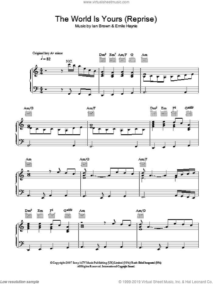 The World Is Yours (Reprise)