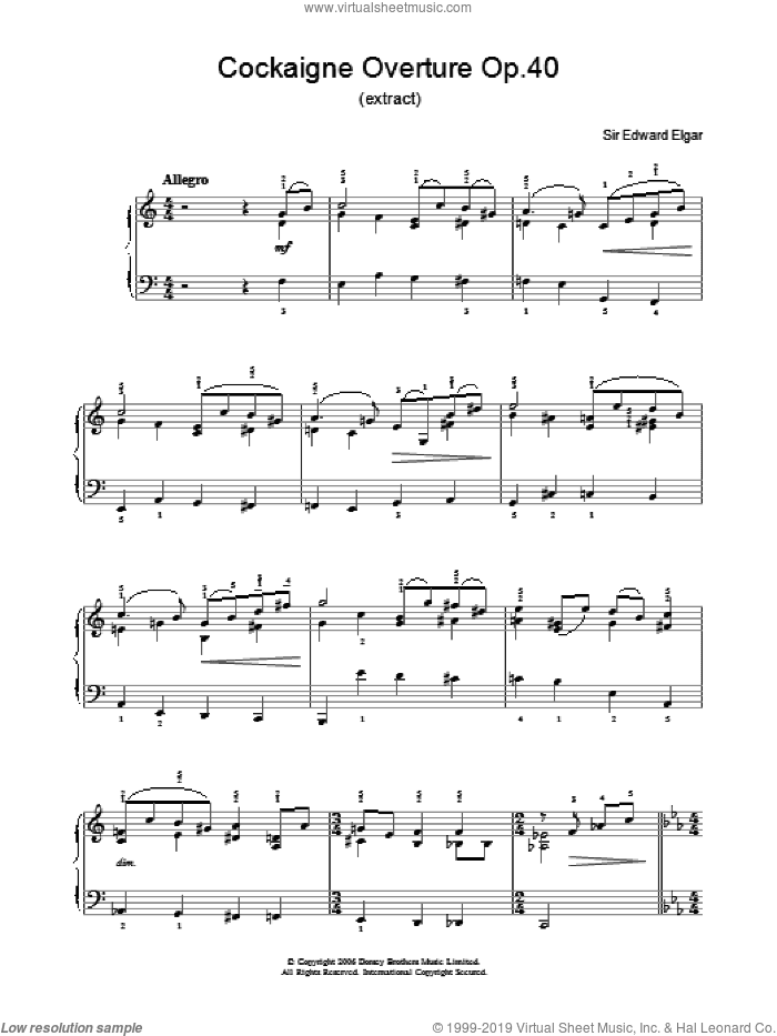 Cockaigne Overture Op.40