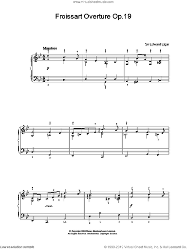 Froissart Overture Op.19