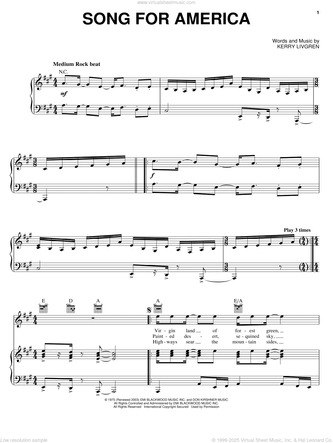 Song For America