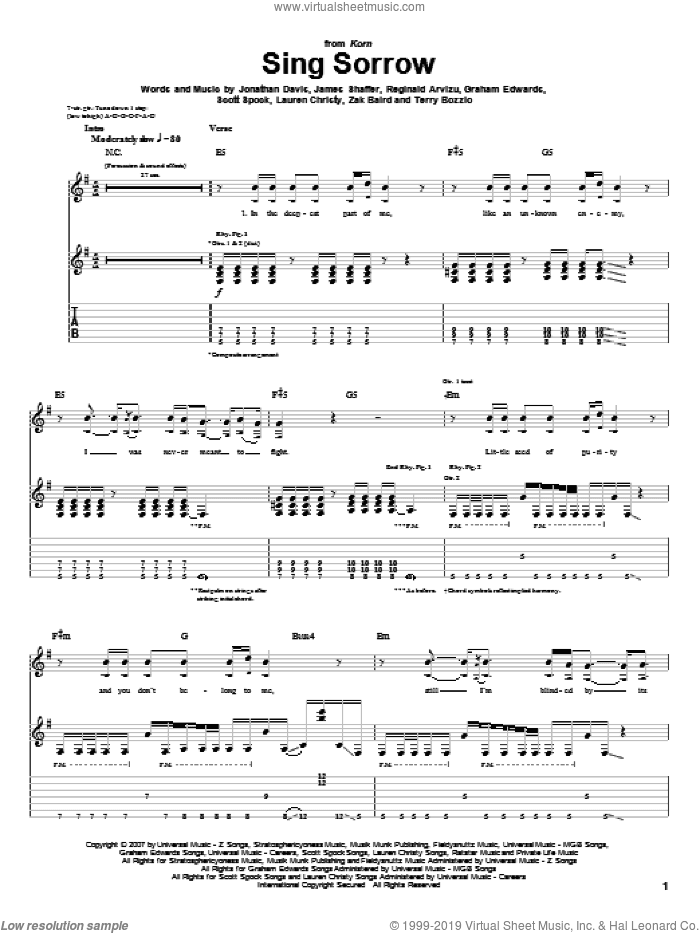 Sing Sorrow