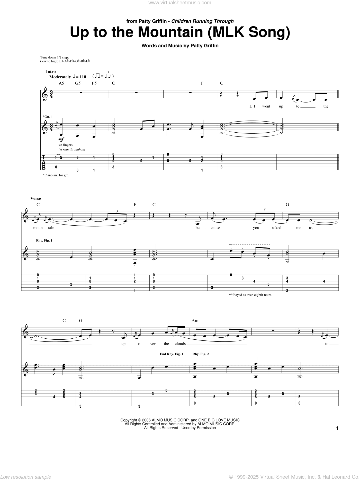 Up To The Mountain (MLK Song)