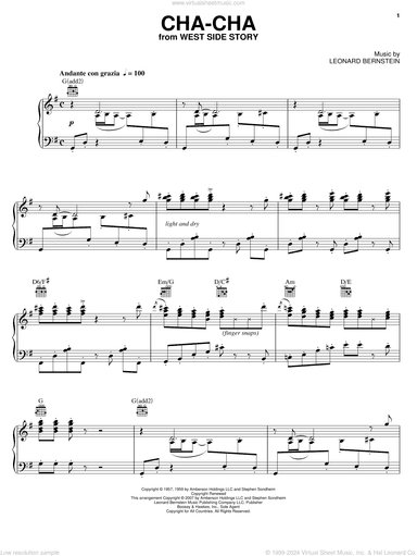 Cha-Cha From The Dance At The Gym (from West Side Story)