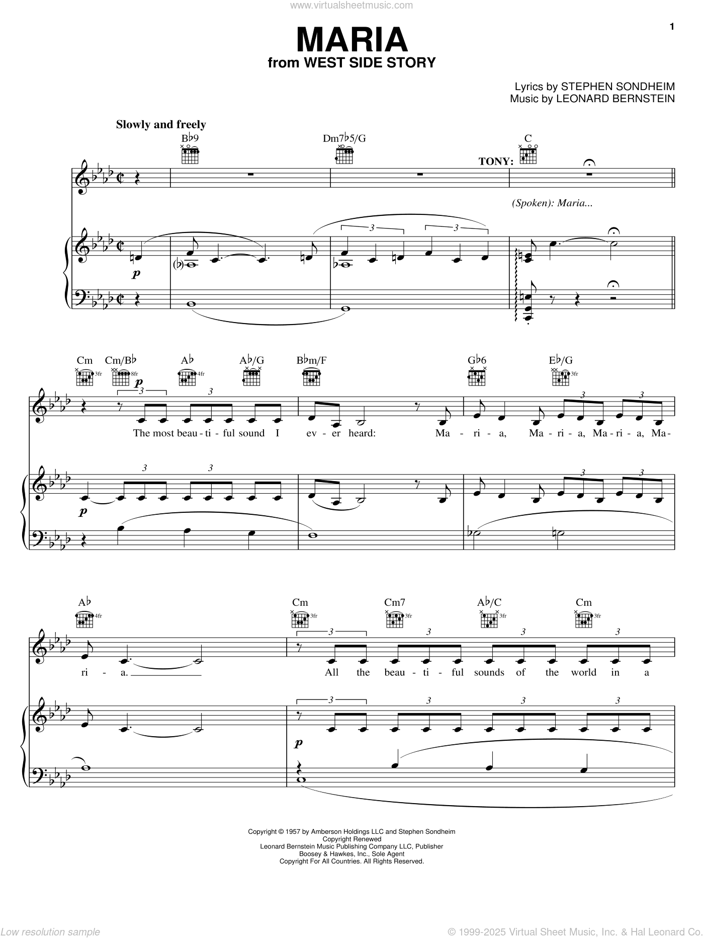 Maria (from West Side Story)