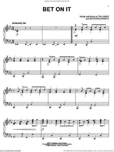 Bet On It, (intermediate)