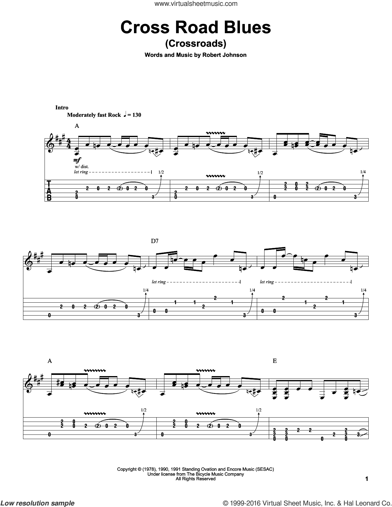 Cross Road Blues (Crossroads)