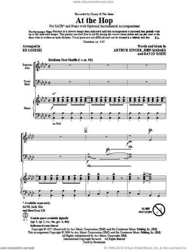 At The Hop (arr. Kirby Shaw)
