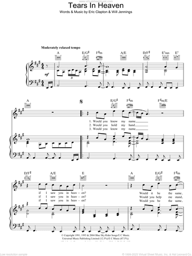Tears In Heaven