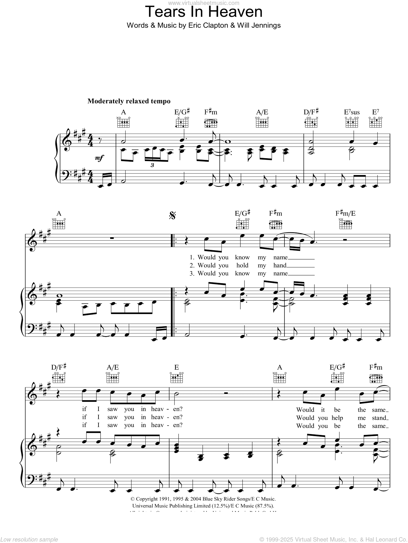Tears In Heaven
