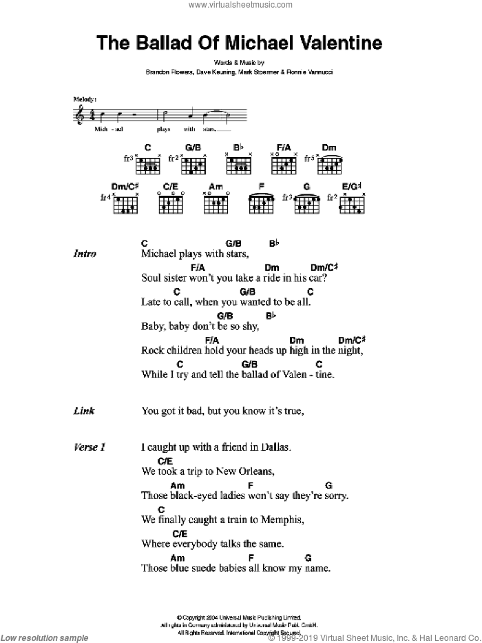 The Ballad Of Michael Valentine
