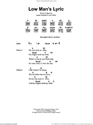 Low Man's Lyric