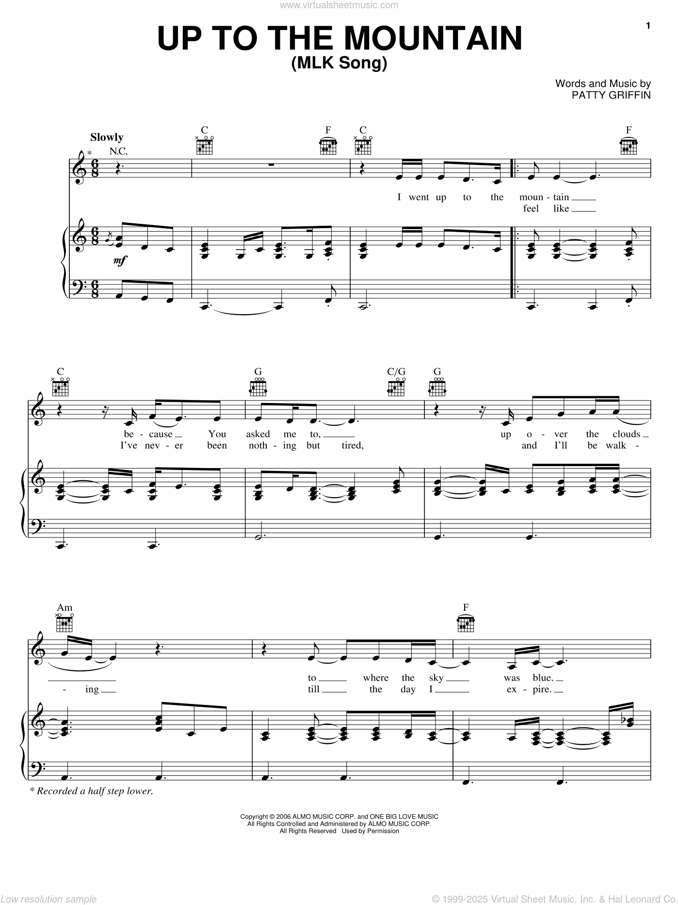Up To The Mountain (MLK Song)