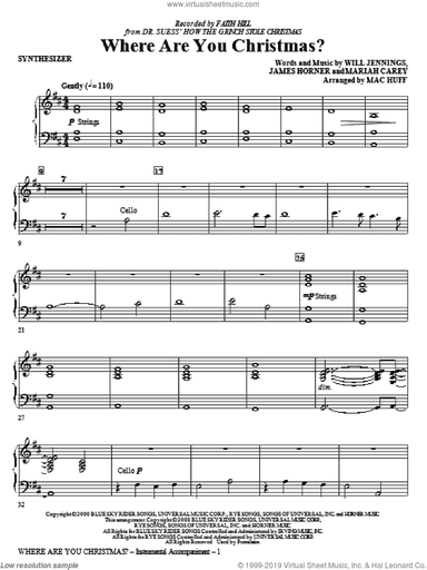 Where Are You Christmas? (arr. Mac Huff) (from How The Grinch Stole Christmas)