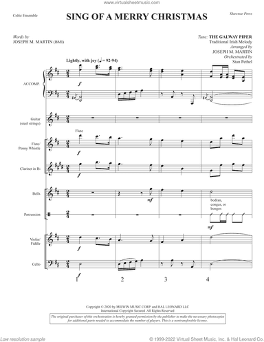 Sing of a Merry Christmas (Celtic Consort)