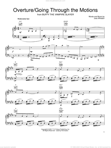 Overture/Going Through The Motions