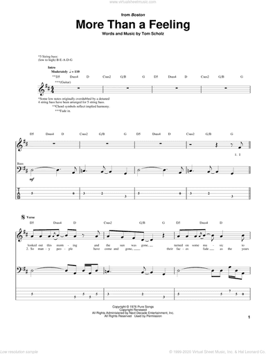 More Than A Feeling