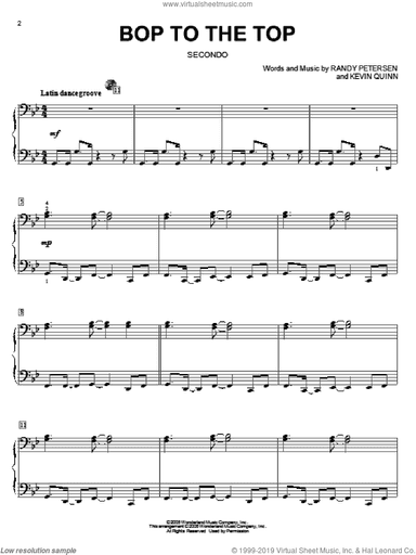 Bop To The Top (from High School Musical)