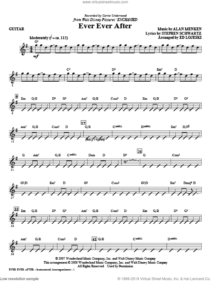 Ever Ever After (from Enchanted) (arr. Ed Lojeski)