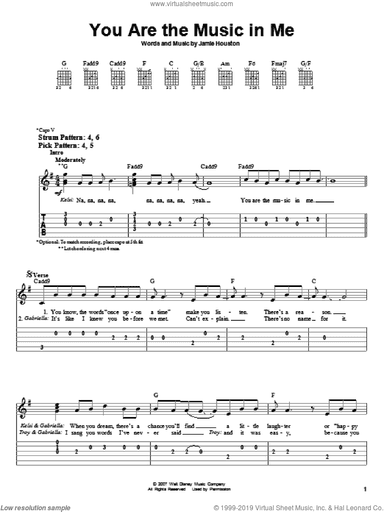You Are The Music In Me (from High School Musical 2)