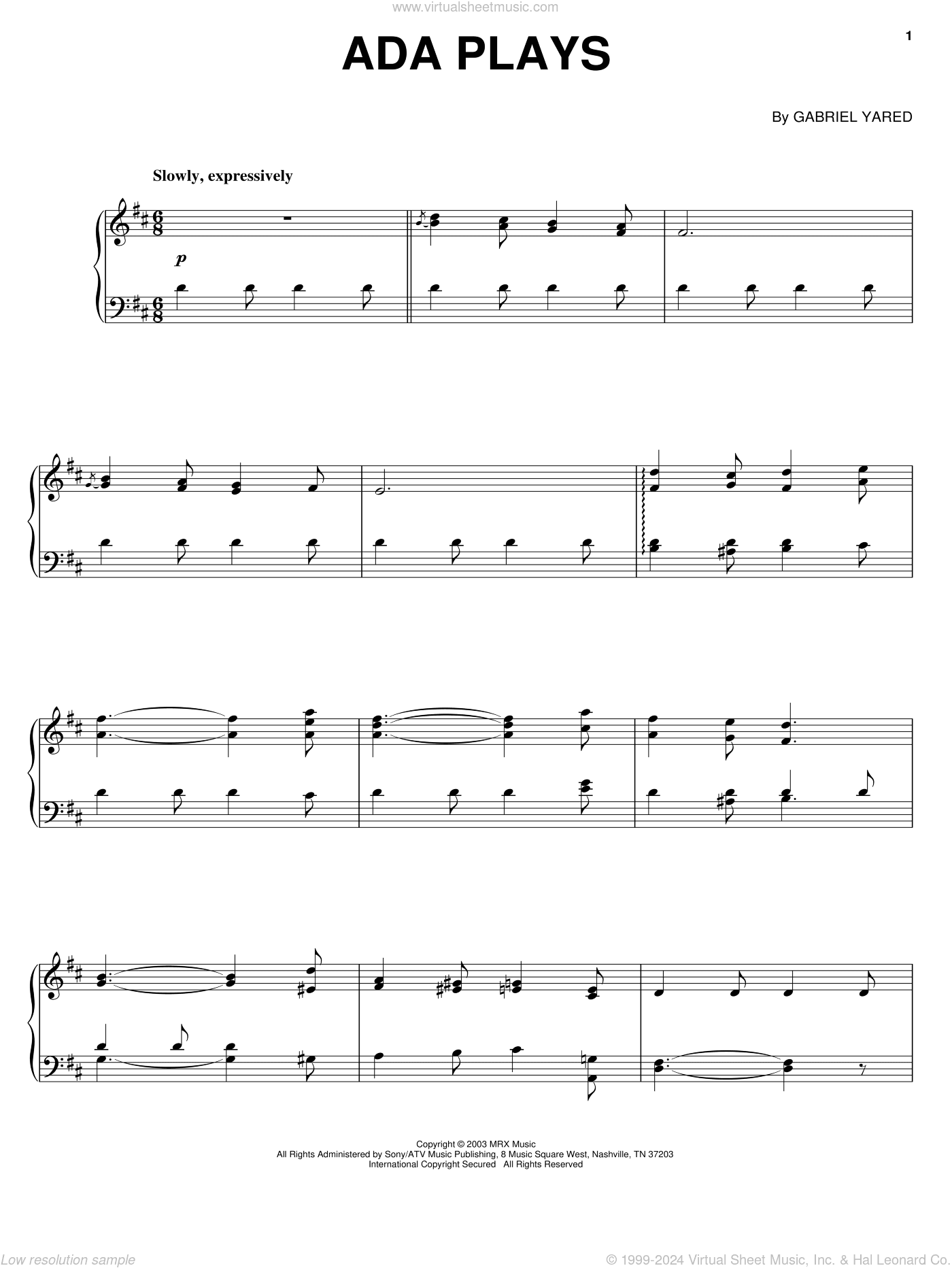 Ada Plays, (intermediate)