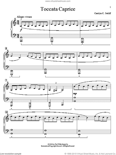 Toccata Caprice
