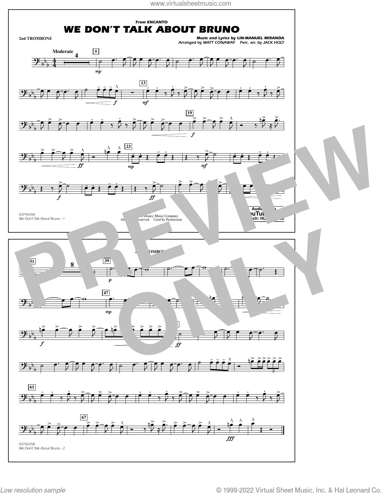 We Don't Talk About Bruno (from Encanto) (arr. Conaway)