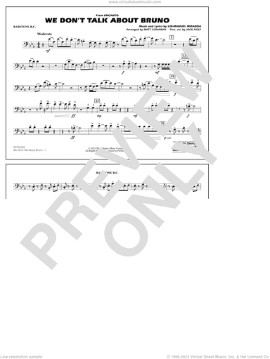 We Don't Talk About Bruno (from Encanto) (arr. Conaway)