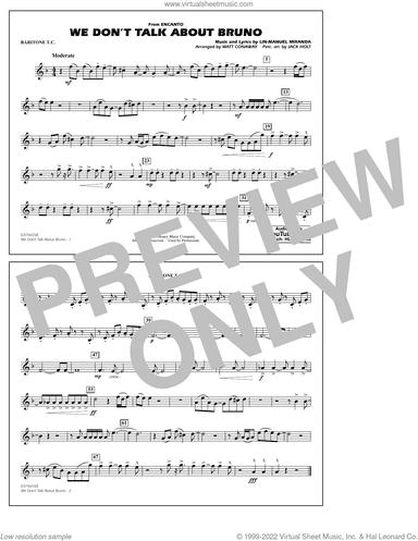 We Don't Talk About Bruno (from Encanto) (arr. Conaway)