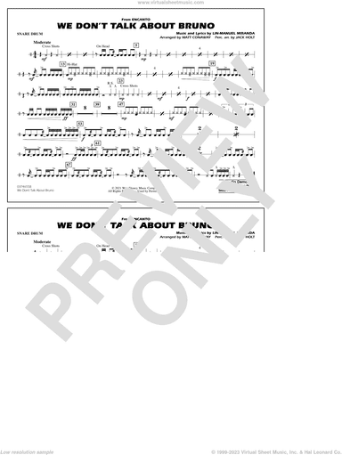 We Don't Talk About Bruno (from Encanto) (arr. Conaway)