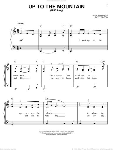 Up To The Mountain (MLK Song)
