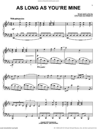 As Long As You're Mine (from Wicked)