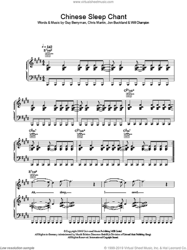 Chinese Sleep Chant