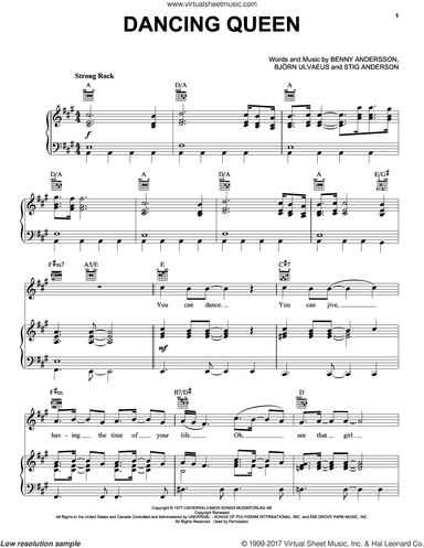 Broadway Selections from Mamma Mia! (complete set of parts)