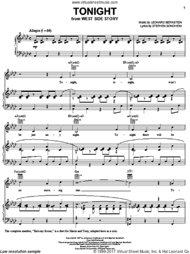 Selections from West Side Story (complete set of parts)