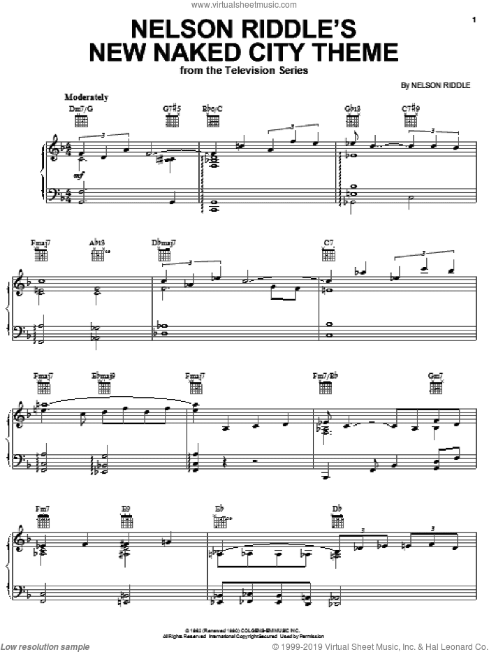 Nelson Riddle's New Naked City Theme